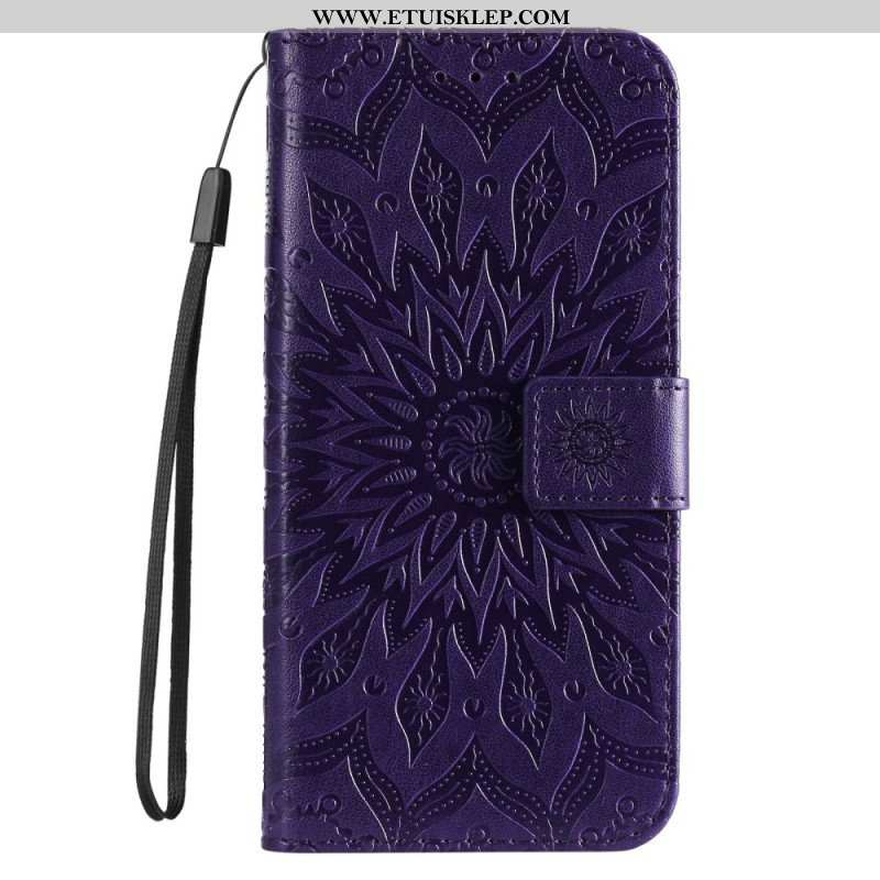 Etui Folio do Xiaomi 12 Lite Mandala Sun Ze Smyczą